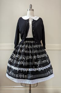 Image 1 of Sheet Music Skirt (MTO)