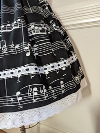 Image 3 of Sheet Music Skirt (MTO)