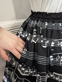 Image 4 of Sheet Music Skirt (MTO)