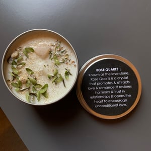Image of Coconut & Lime w/ Rose Quartz