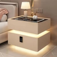 Smart Modern Style Bedside Table