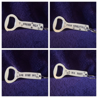 Image 1 of Metal stamped bottle openers