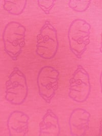 Image 4 of T-shirt Melanziana pattern - Uomo - Magenta Melange/Rosa