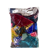 Image 2 of Patterned Velvet Offcuts Craft Fabric Pack