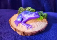 Image 3 of Resin creatures on log slices