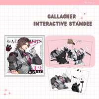 [PRE-ORDER] GALLAGHER INTERACTIVE STANDEE