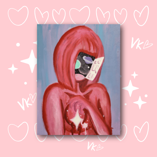 Image of Space Face | Print