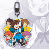 Image 1 of haruhi and friends charm