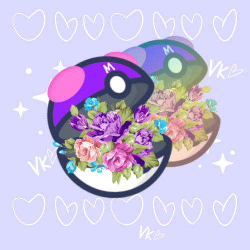 Image of Holographic Master Ball Blossom | Sticker