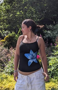 Image 2 of Blue Blossom Cami Top
