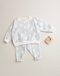 Image 3 of LEGGING ALMA oiseaux | Coton biologique