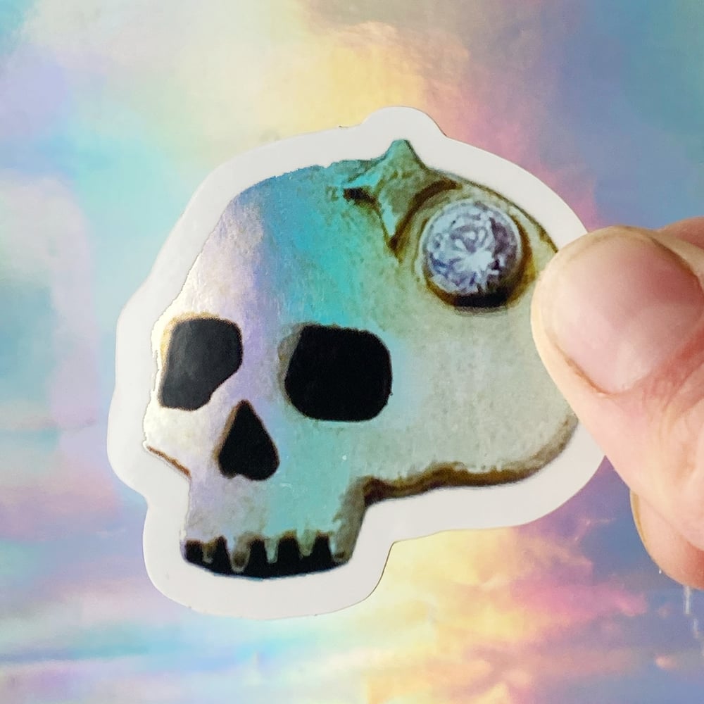 Image of Skull Sticker