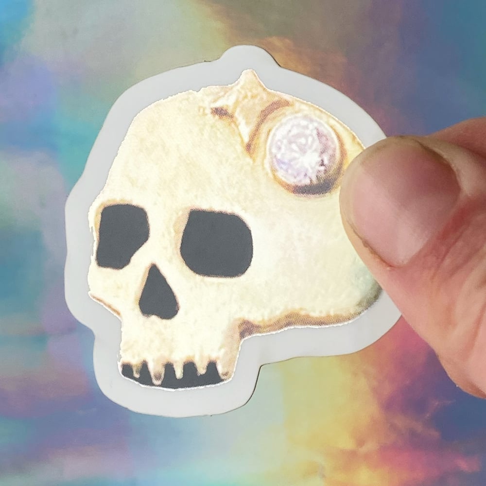 Image of Skull Sticker