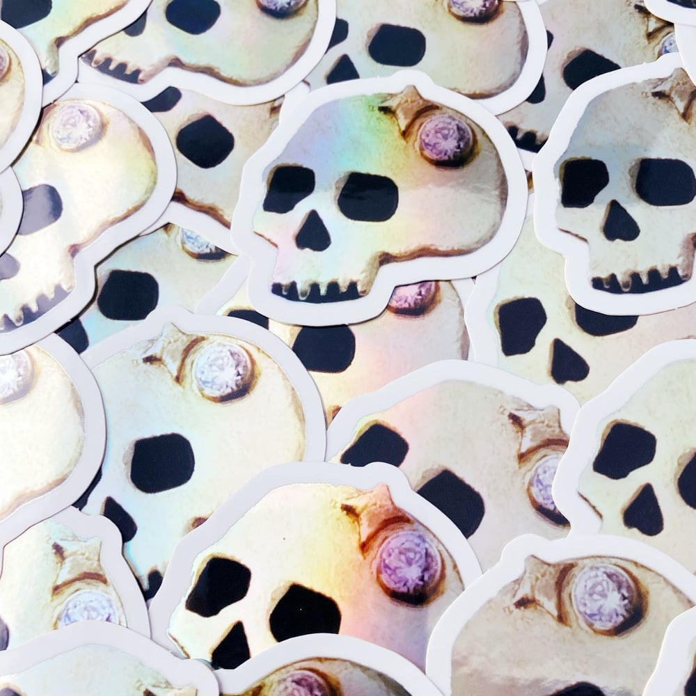 Image of Skull Sticker