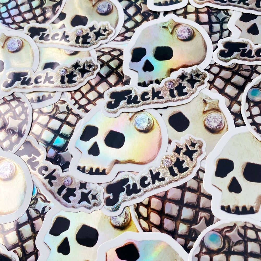 Image of Skull Sticker