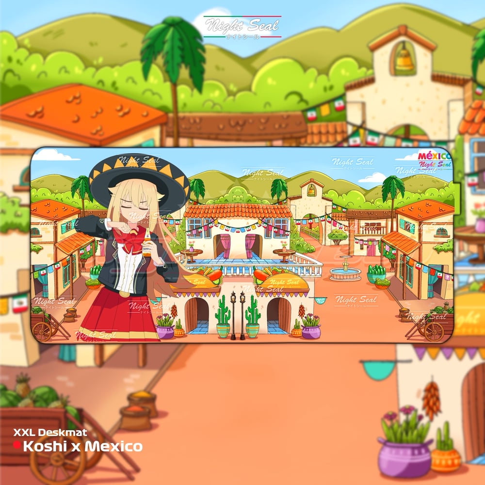 Image of WAIFUS x MEX /  XXL Desk mats
