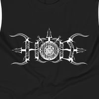 Image 2 of HOD - LOGO (WHITE PRINT) MUSCLE SHIRT