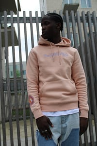 Image 1 of BeauTyOfTheUgLy Hoody Strawberry Peach
