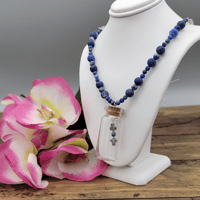 Image 1 of Turtle Charm Jar Necklace