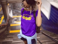 Image 1 of “Royal Purple Roll Tee – 456 Gold Dice Edition”