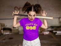 Image 2 of “Royal Purple Roll Tee – 456 Gold Dice Edition”