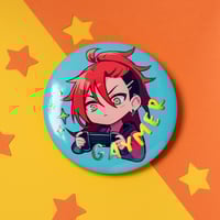 Image 3 of Badge with holographic text - Gaymer