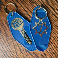 Image 1 of No-Tell Motel Room 7 Keychain