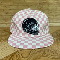 Image 1 of Go Fast! - BLUSH // CHECKERBOARD FIELD TRIP HAT