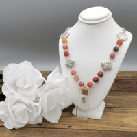 Image 1 of Owl Charm Jar Necklace