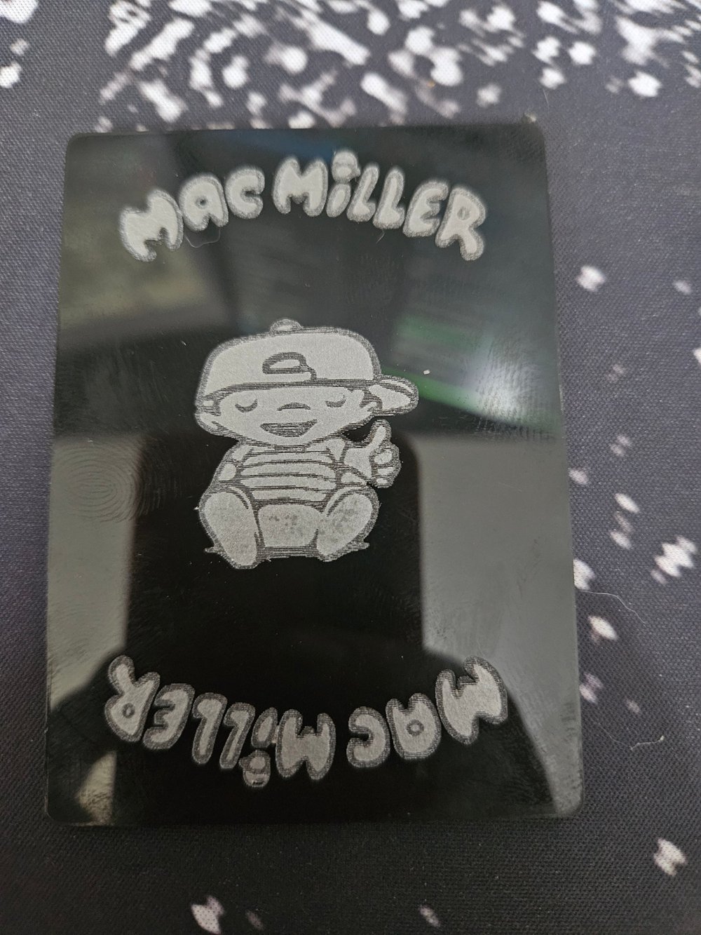 Image of Acrylic Bass Festi Card