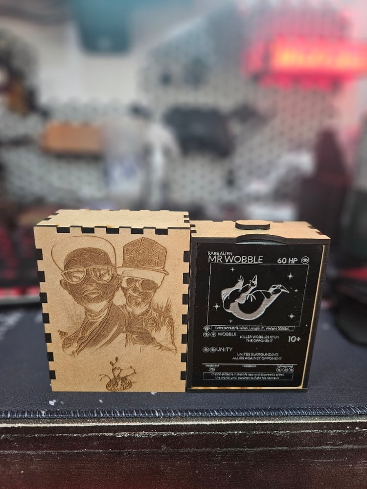 Image of Acrylic Bass Festi Card
