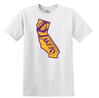 Image 2 of CALI STATE LAKERS GRAPHIC T-SHIRT