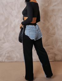 Image 2 of BLACK IN WHAT JOGGERS 