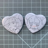 Frap Heart Button Set D