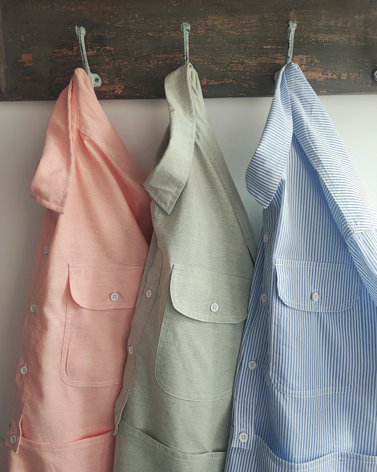 Image of Pink Chambray"Joey" shirts 