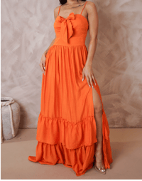 TOO MUCH MAXI DRESS 