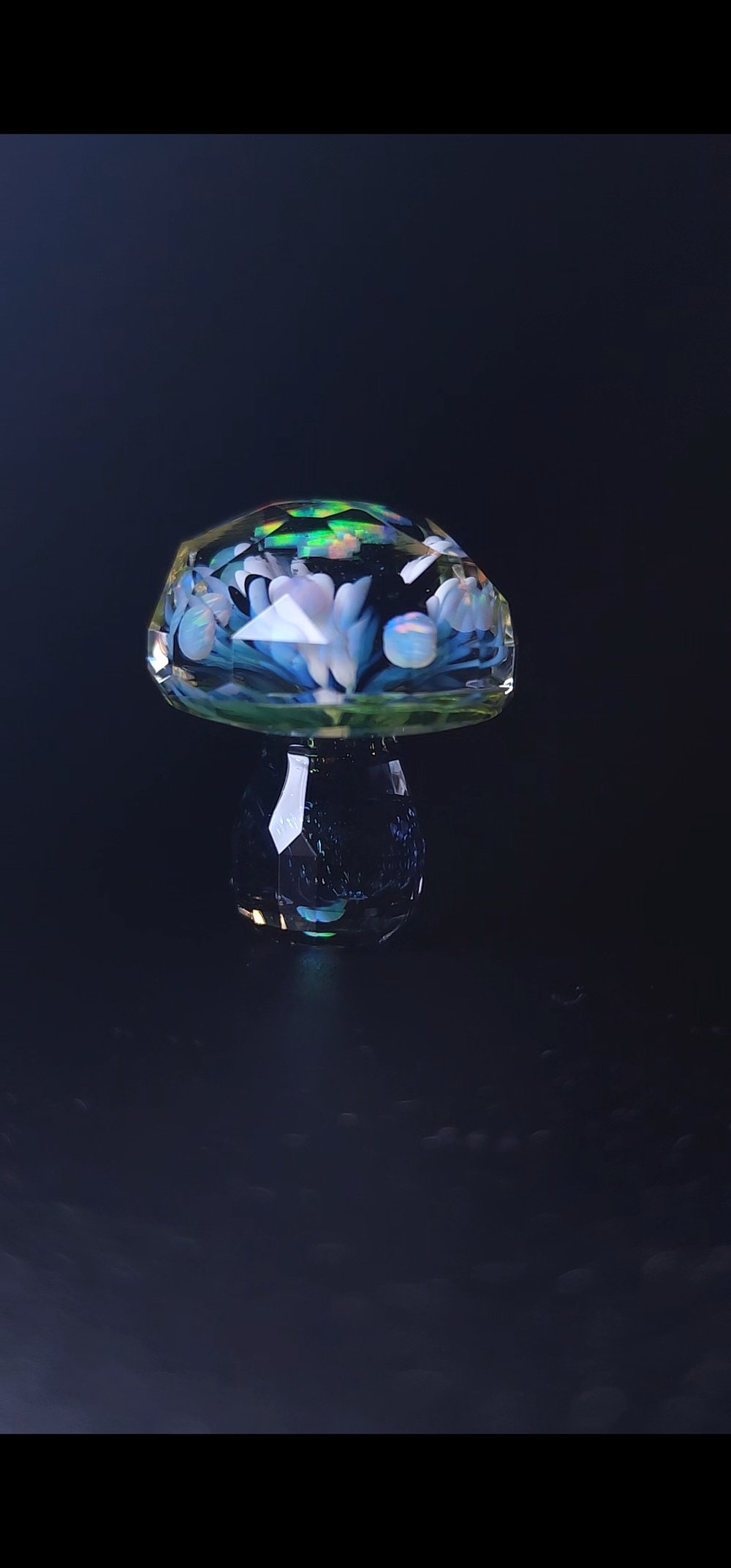 Image of "Baby bella" mushroom topper 