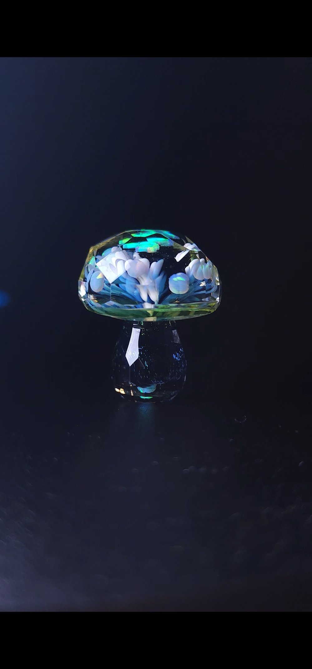 Image of "Baby bella" mushroom topper 