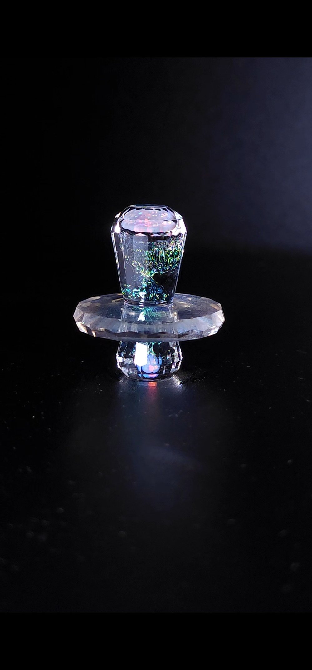 Image of Faceted dichro topper set