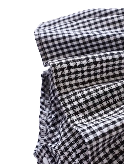 Image of Plaid Baby Dress With Bow