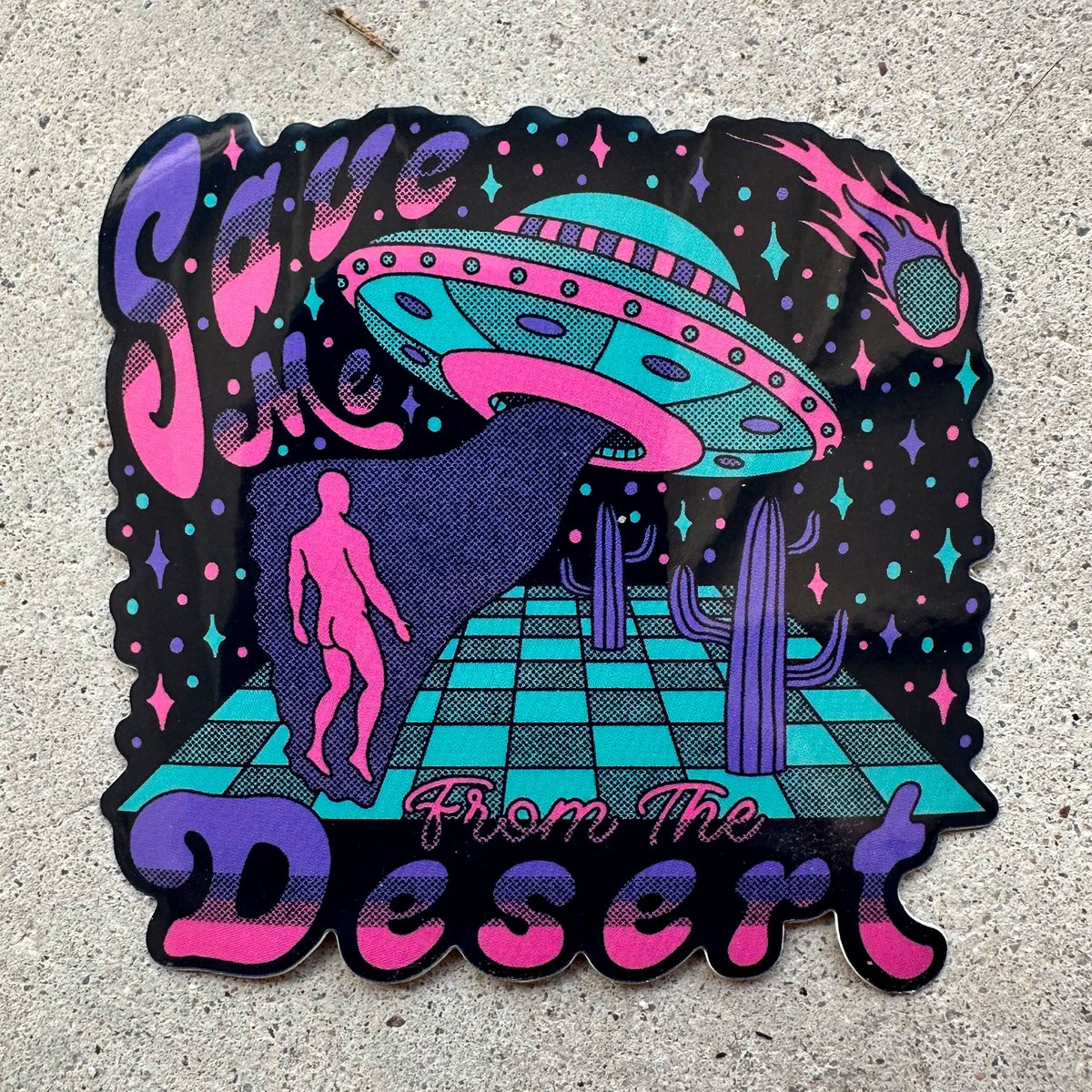 Save Me Sticker | Jos Par