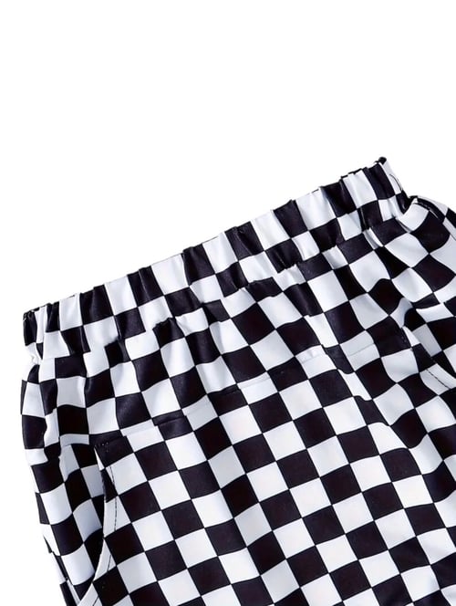 Image of 2pcs Baby Checkerboard Set