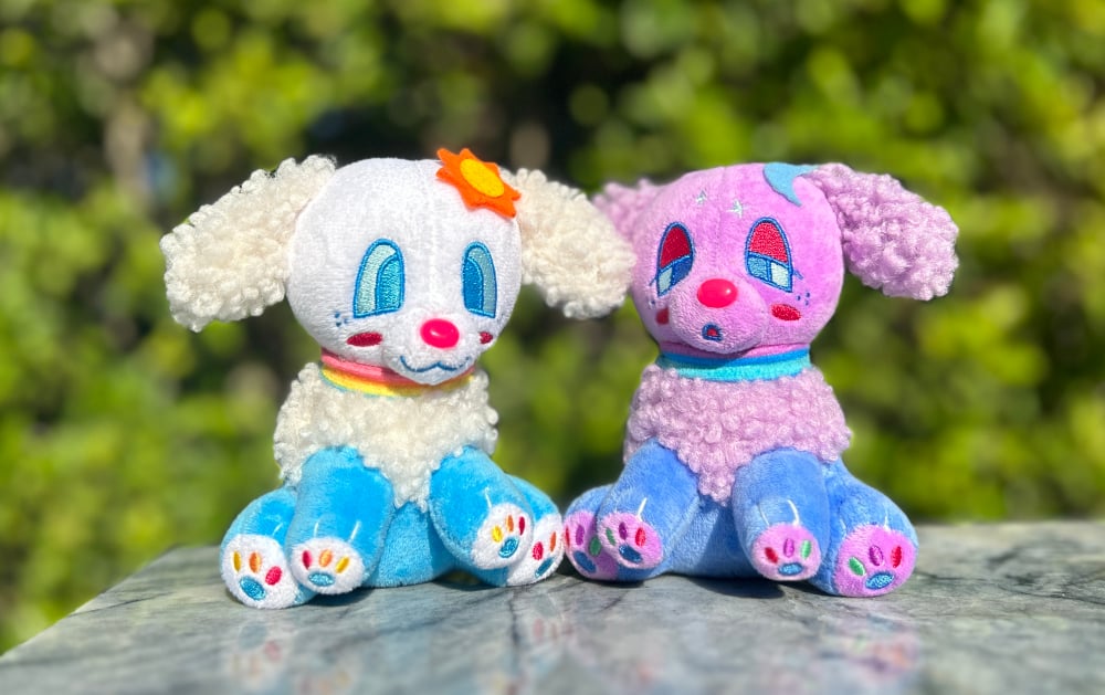 Image of Rain Bow-Wow Puppy Plush