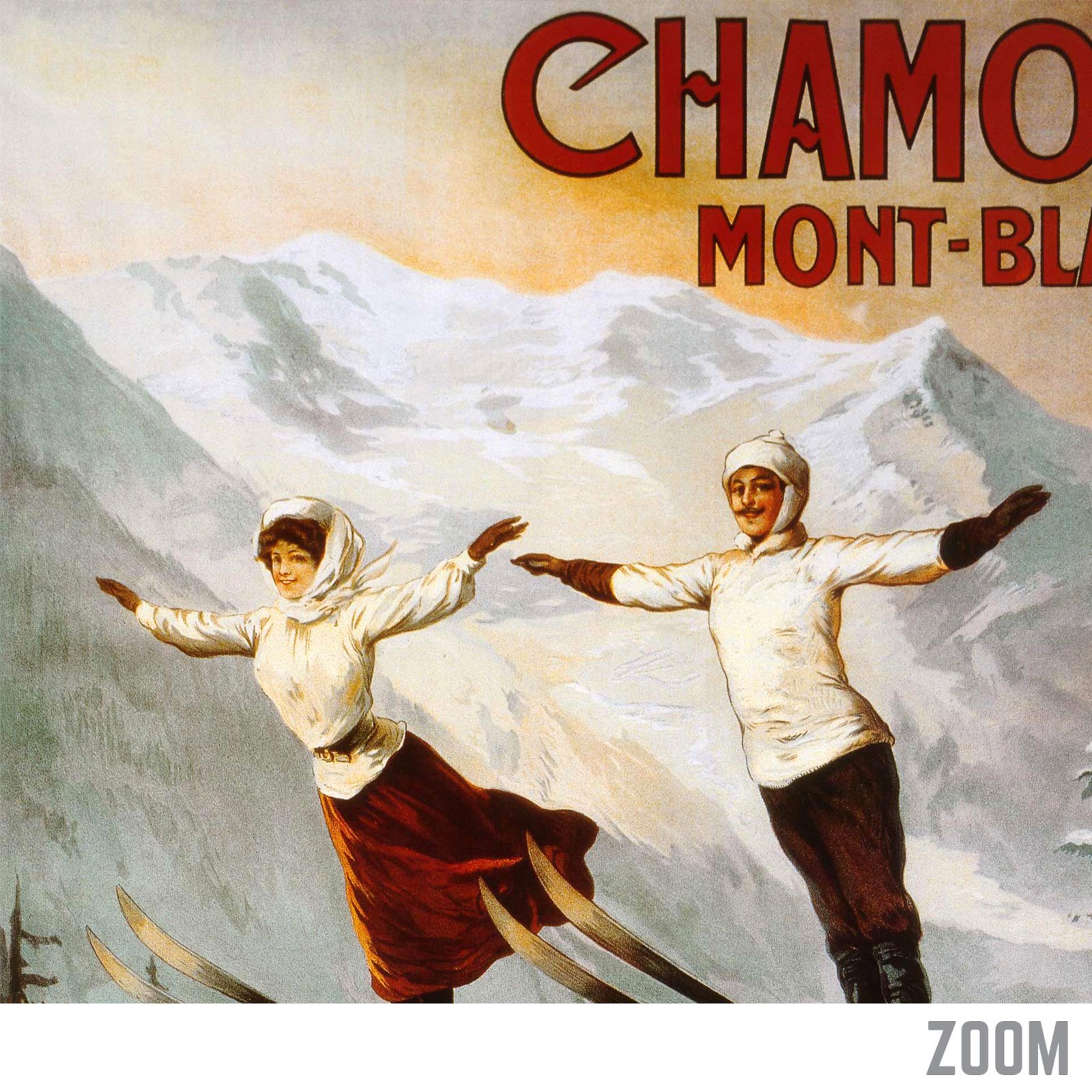 アート・デザイン・音楽 Guide to Chamonix and the Mont Blanc Chamonix Mont Blanc | Francisco Tamagno - 1910 | Travel Poster