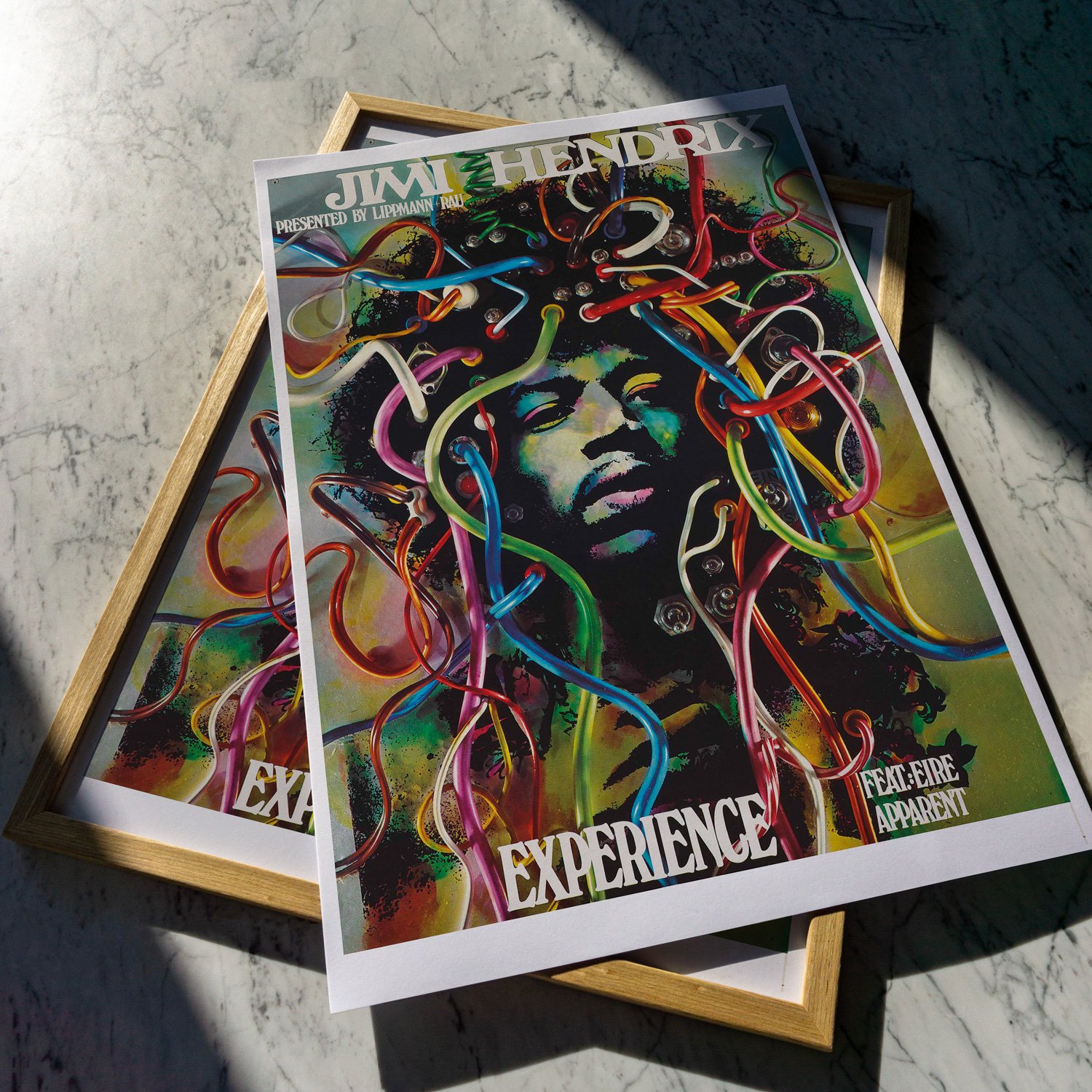 Jimi Hendrix Experience | Gunther Kieser - 1969 | Event Poster