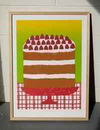 Image 1 of Framed Spiced Raspberry Torte