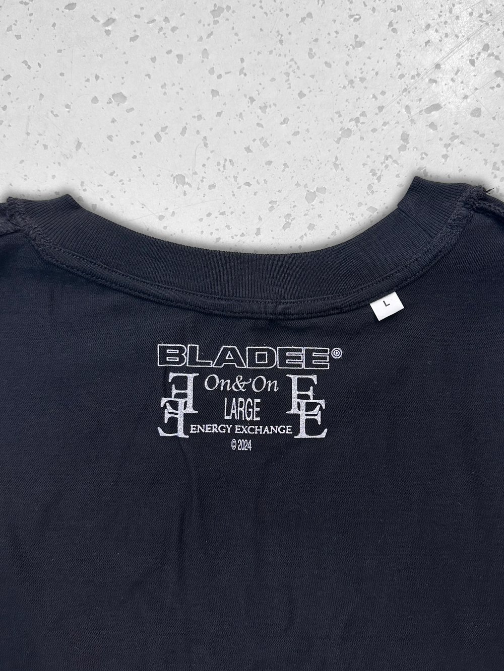 Bladee Black Razorwire Tee