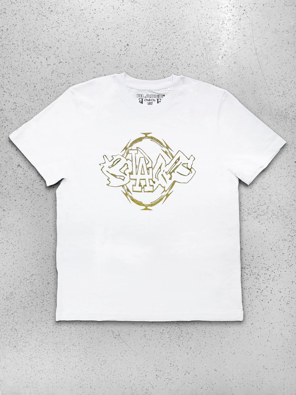 Bladee White Razorwire Tee