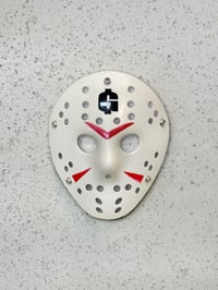 Image 2 of Goth Money White Friday 13th Mask