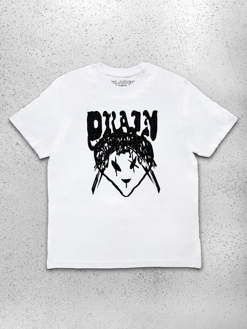 Bladee White Alien Tee